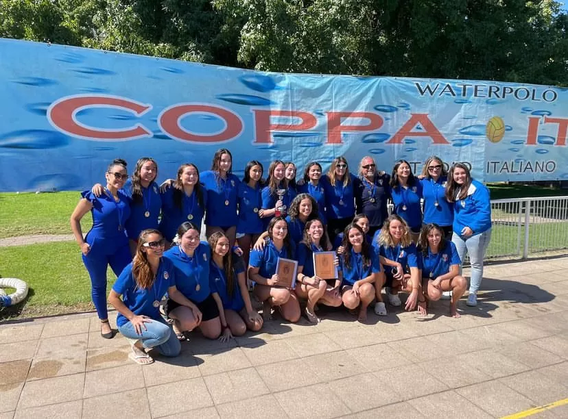 Pallanuoto se coronó campeón de la Coppa Italia Femenina
