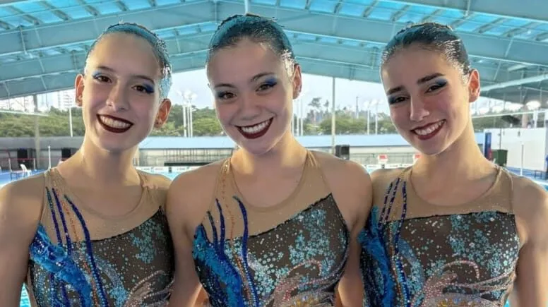 Stadio Italiano presente en el hito histórico de la natación artística chilena