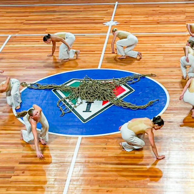 National Danish Performance Team maravilló en Stadio Italiano