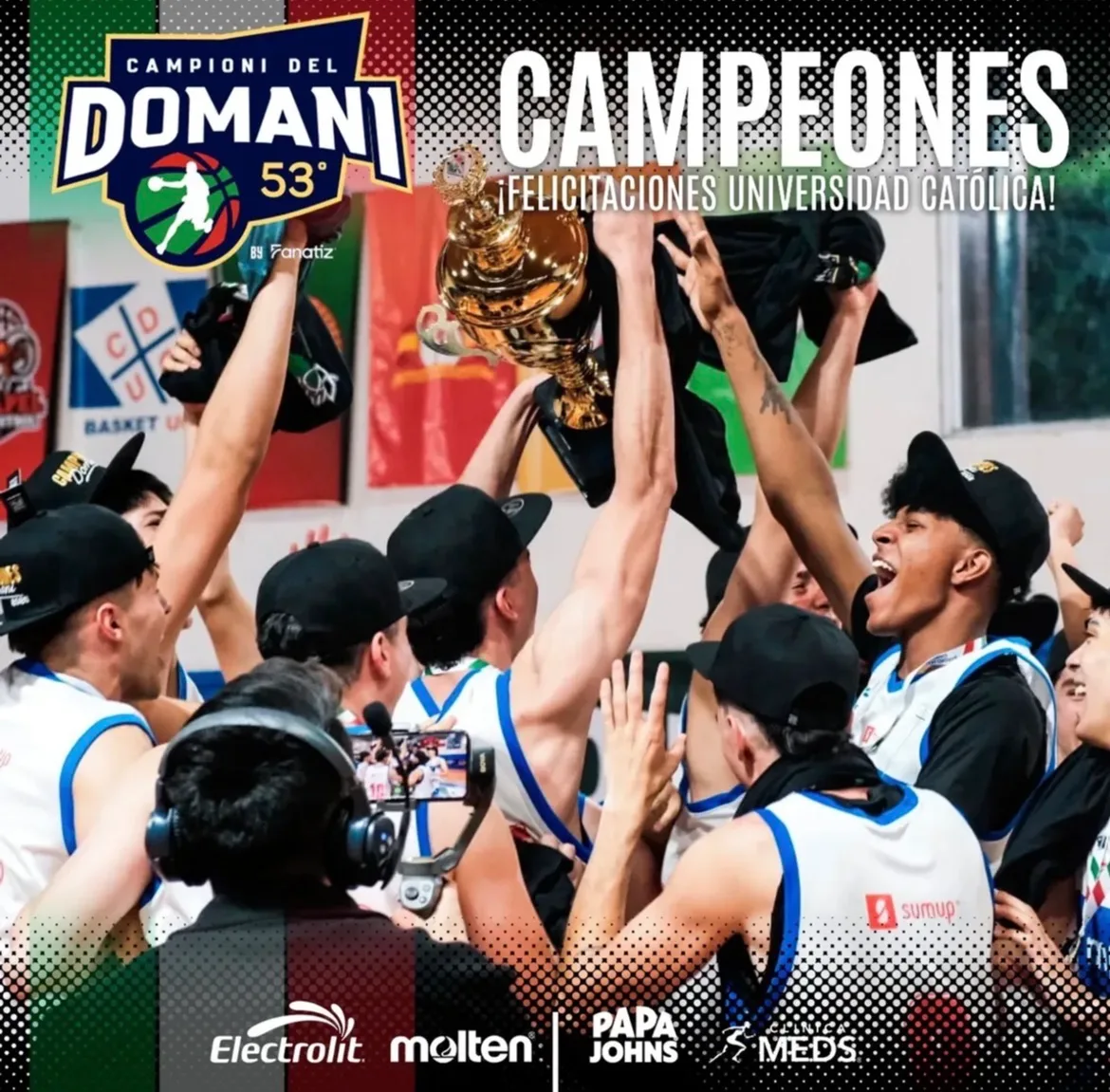 Finalizó la edición 53 del Campioni del Domani, cuna histórica del básquetbol juvenil